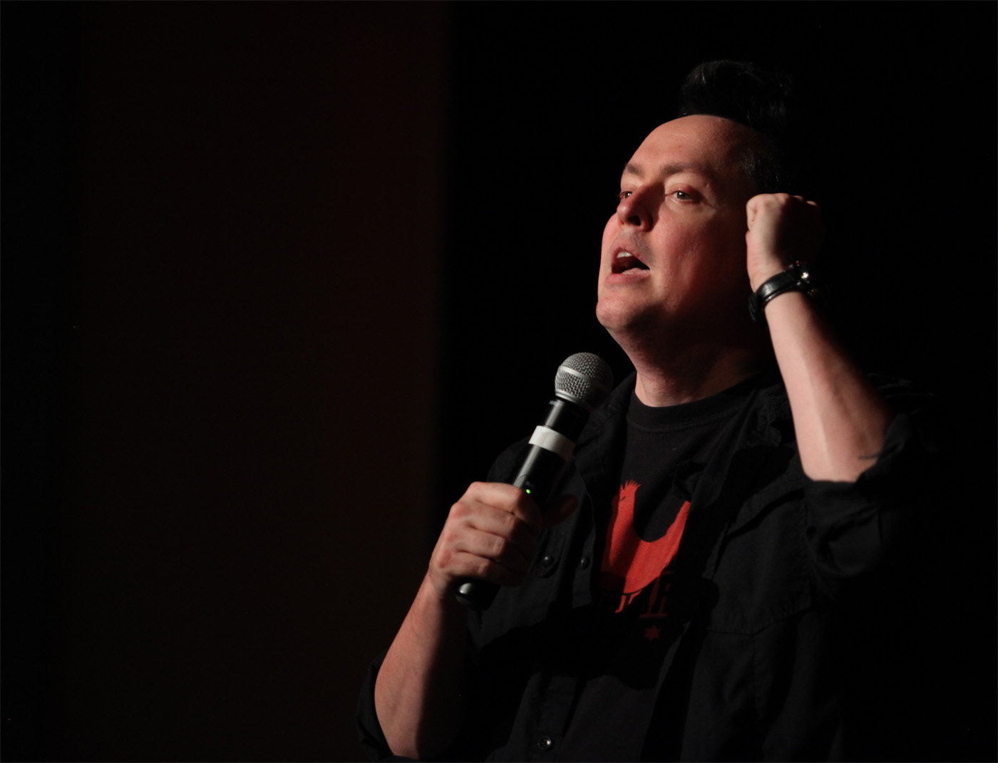 Mike Ward, humoriste, entrevue avec Mike Ward, Mike Ward page 3